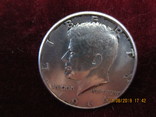 Пол доллара С Ш А 1964г  серебро, фото №3