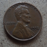 1  цент 1956  США   (К.22.4)~, фото №2
