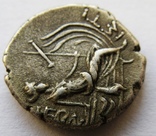 Древняя Греция, Histiaea, Эобия, серебряный тетробол (196-146 гг. до н.э.), фото №5