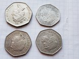 Великобритания,50 пенсов*4 шт.(юбилейные )., фото №8