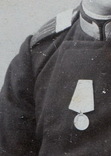 Нестроевой старшего разряда из писарей, с шевроном на левом рукаве мундира. Шифровка 2Н, фото №4
