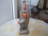 Робот заводная игрушка Старая, фото №6