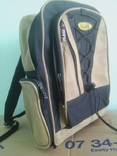 Брезентовый рюкзак Class, 38×34×12, для пикников, школы, фото №3