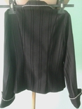 Стрейч рубашка-пиджак на молнии, р.xs-m, рельефный, фото №8