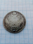 20 крейцеров 1808 Австрия, серебро, фото №3