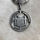 Старый серебряный браслет из монет 86 грамм, фото №5