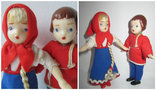 Сувенирные куклы 1968г 11см Нахабино СССР, фото №2