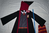 Новый плащ Harry Potter Гарри Поттер мантия Гриффиндор шарф квиддич хэллоуин костюм герой, фото №3