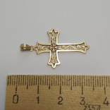 Золотой ажурный крестик, фото №6