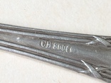 Серебряная ложка с инициалами и датой 1922 год, фото №5