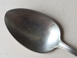 Серебряная ложка с инициалами и датой 1922 год, фото №8