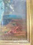 Картина Luciano Valeriani (Италия) Ваза с цветами, фото №8