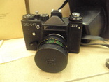 Фотоаппарат зенит ет объектив helios-44-2 с чехлом и в родной коробке с документами, фото №5