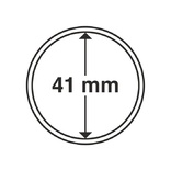 Круглые капсулы для монет, внут. диаметры 14-41 мм, Leuchtturm, фото №11