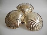 Серебряная Икорница Лебедь ( Серебро 915 пр , вес 116 гр ) Испания, фото №10