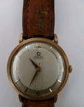 Золотые Швейцарские часы omega, фото №5