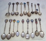 Коллекция серебряных ложечек., фото №2