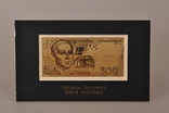 Банкнота 500 гривень  Золото, фото №2