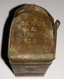 Шкатулка для письмових пер Mendl &amp; Löwy у формі валізи Dip Pen Nibs Box Wien 1880, фото №3