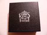 Короли футбола - Йохан Кройф - серебро - футляр, сертификат, коробка, фото №6