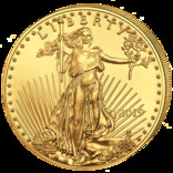 Золотая монета 10 долларов США. Золотой орел., фото №2