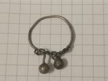 Серебренное украшение,сережка., фото №11