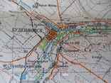 Карта Генштаба. Пятигорск ( Россия ). 1988 год., фото №6