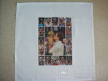 Салфетка теннис,резиновая наклейка с фото Роджер Федерер-один из лучших теннисистов, фото №3