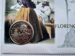 Коллекционный конверт ‘‘ № 0069’’Гибралтар поч. марка, спец. гашение, монета, фото №9