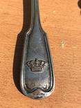 Столовое серебро из австрийского дворца (911 грамм), фото №10