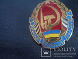 Знак Организация ветеранов Украины тяж., фото №4