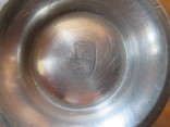 Оловянная вазочка германия начало 20 века., фото №3