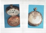Часы швейцарские EBEL 1800 года, 585 проба, 14 карат, три золотых крышки., фото №11