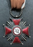 Серебряный крест за За слуги 2 ст. PRL Польша, фото №3