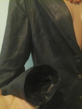 Натуральная кожа, куртка-пиджак с подстежкой, р.M-L, сост.нового, photo number 5