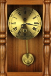 Компактные настенные маятниковые часы. Германия. (0368), фото №3