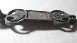 Ланка ланцюга антів з червоною і зеленою емаллю, фото №7
