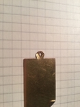 Золотой лист под надпись или вензель вес 3,75 грамм 56 царская проба !!!, фото №4