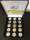 Набор жетонов «апостолы и тайная вечеря» на заготовках для монет 2 и 5 грн, фото №2