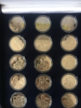 Набор жетонов «апостолы и тайная вечеря» на заготовках для монет 2 и 5 грн, фото №5