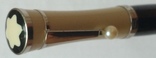 Коллекционная номерная ручка МОНБЛАН с пером 750 пробы., фото №7