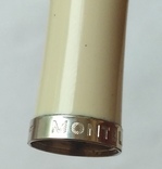 Коллекционная номерная ручка МОНБЛАН с пером 750 пробы., фото №8