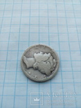 10 центов 1935 США, серебро, фото №4