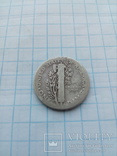 10 центов 1935 США, серебро, фото №5
