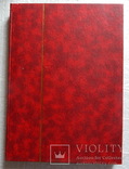 Альбом для марок, красный, 48 страниц, пр-во Германия, фото №2
