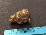Барсук бронза брелок коллекционная миниатюра, фото №7