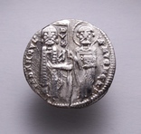 Венеціанська республіка, 48-й дож Джованні Дандоло (1280-1289рр.), срібний гроссо., фото №3