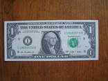 1 доллар 2009 года I (9) I 19092573 B Редкий банк Unc, фото №2
