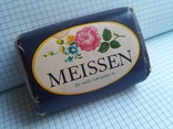 Мыло: "MEISSEN" die weibe Lavendeclseife. Made in German Democratic republic 80% - 150 g, фото №2