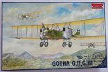 Немецкий бомбардировщик Gotha II 1-я мировая от Roden в 1:72, фото №2